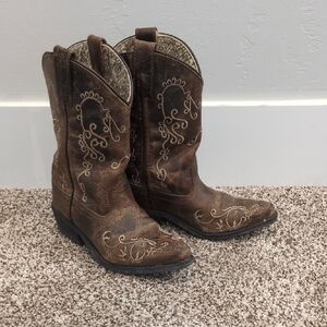 Smokey Mountain Girls Cowboy Boots Sz 13 R